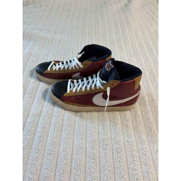 Nike Blazer High Hi Premium Obsidian Red White Mens Size 9 Sneakers 312457-411 main image 10